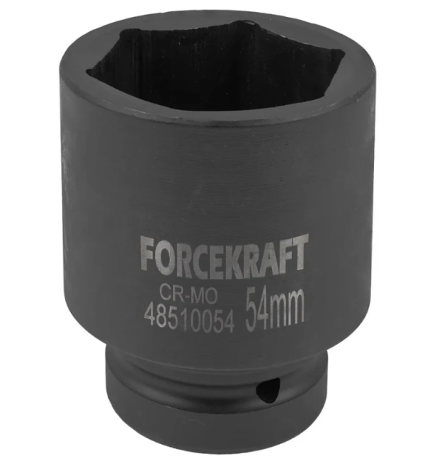 Головка ударная глубокая 1", 54мм (6гр.) 59018 FK-48510054