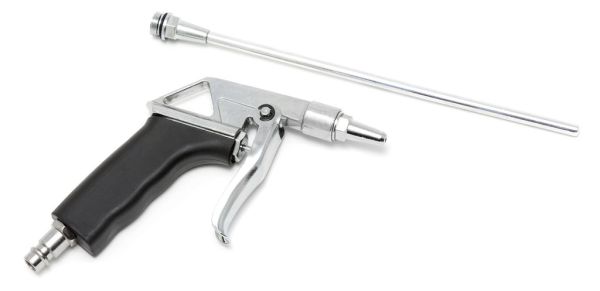 Пистолет обдувочный (сопла:25мм, 210мм), в блистере 16614       RF-2373