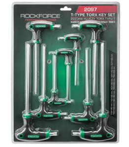 Ключи T-образные TORX, набор 9пр. 65817 RF-2097