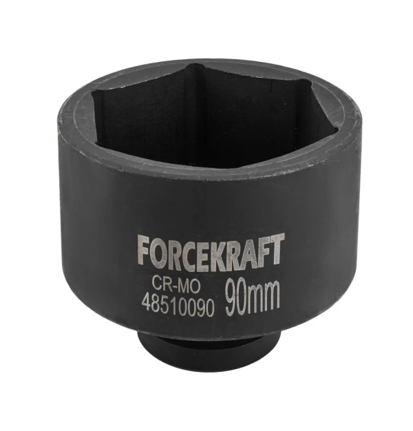 Головка ударная глубокая 1", 90мм (6гр) 57431 FK-48510090
