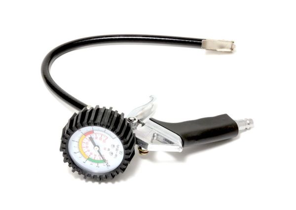 Пистолет для подкачки шин с манометром(0-16bar), в блистере 16613       RF-2370