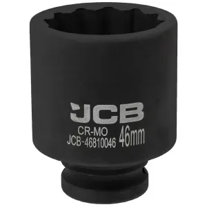 Головка ударная глубокая 3/4", 46мм (12гр.) 60591 JCB-46810046
