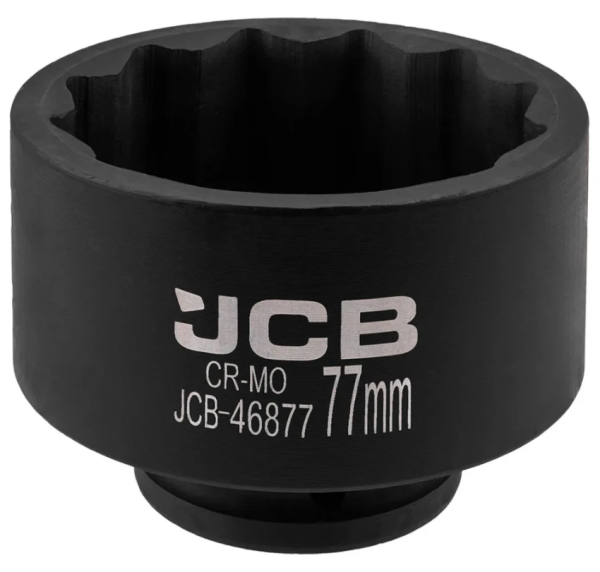 Головка ударная 3/4'', 77мм (12гр.) 65629 JCB-46877