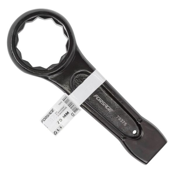 Ключ накидной ударный односторонний 75мм (L-320мм). 3175        F-79375