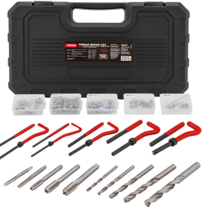 Набор приспособлений и футорок для восстановления резьбы 131пр. 62677 P-9131U1