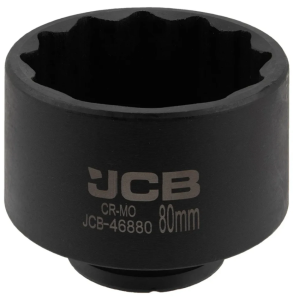 Головка ударная 3/4", 80мм (12гр.) 65593 JCB-46880