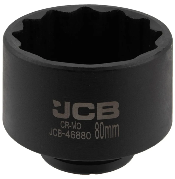 Головка ударная 3/4", 80мм (12гр.) 65593 JCB-46880