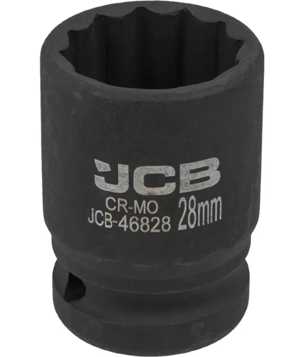 Головка ударная 3/4", 28мм (12гр.) 59847 JCB-46828