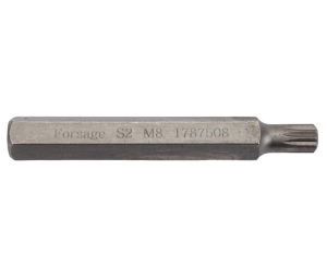 Бита SPLINE M8х75мм,10мм 1023        F-1787508