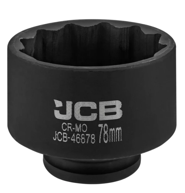 Головка ударная 78мм (12гр.), 3/4" 61695 JCB-46878