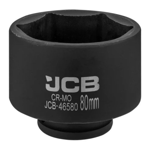 Головка ударная 80мм (6гр.), 3/4" 61692 JCB-46580