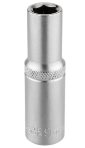 Головка глубокая 9мм (6гр.), 3/8" 62433 RF LIGHT-5356309