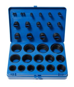 Кольца уплотнительные резиновые маслобензостойкие, 404 предмета (метрические) 12615       F-723