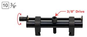 Съемник шкивов поликлиновых ремней 3/8" (45-165мм) 26372       RF-909G4A