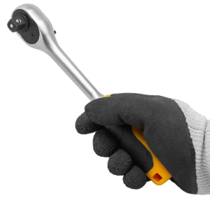 Трещотка реверсивная с резиновой ручкой 1/2"(L-260мм, 45зуб) 61801 JCB-80243