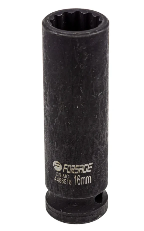 Головка ударная глубокая 16мм (12гр.), 1/2" 54914 F-4488516