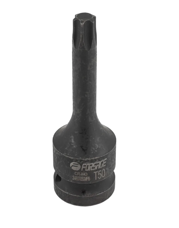 Головка-бита TORX ударная T50,1/2" (L-78мм). 56152 F-24607850MPB
