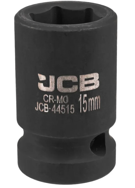 Головка ударная 15мм 1/2" (6гр.) 59449 JCB-44515