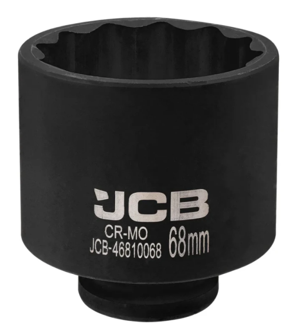 Головка ударная глубокая 68мм (12гр.), 3/4" 61368 JCB-46810068