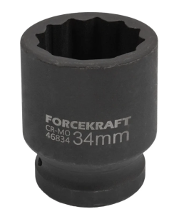 Головка ударная 3/4", 34мм (12гр.) 59758 FK-46834