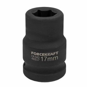 Головка ударная 3/4", 17мм (6гр) FORCEKRAFT 16182       FK-46517