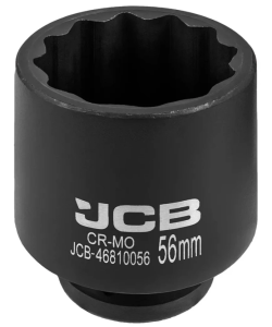 Головка ударная глубокая 56мм (12гр.), 3/4" 61057 JCB-46810056