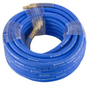Шланг резиновый воздушный армированный с фитингами 10мм x 16мм x 15м. 57573 F-AHF-1510