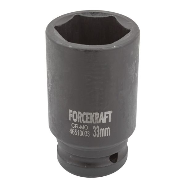 Головка ударная глубокая 3/4", 33мм (6гр.) FORCEKRAFT 19637       FK-46510033