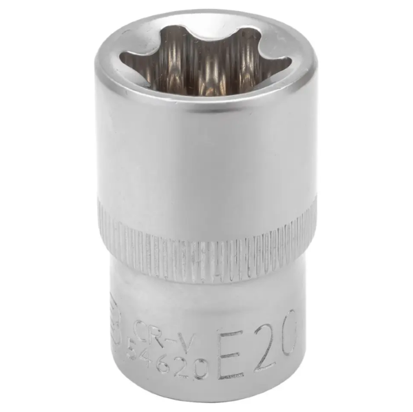 Головка Е-профиль 1/2", E20. 60473 JCB-54620