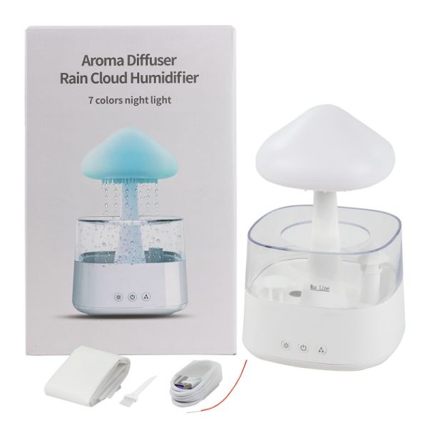 Светильник-увлажнитель воздуха ''Гриб'' 10 CH08-1(white)