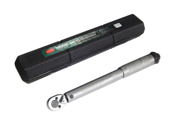 Ключ динамометрический щелчкового типа 28-210Нм, 1/2",в пластиковом футляре 14924       RF-6474470