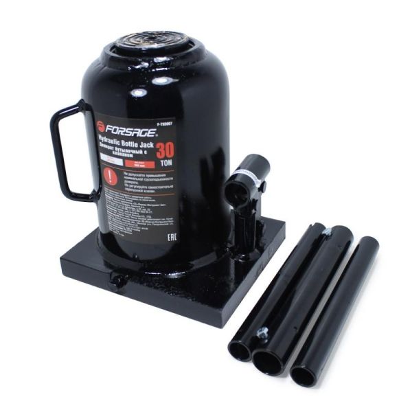Домкрат бутылочный 30т низкопрофильный (высота подхвата - 230мм, высота подъема - 360мм, ход штока - 50477 F-T93007