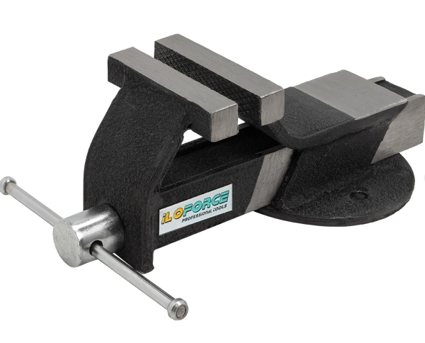 Тиски стальные с наковальней 4" (100мм). 60987 IF-6540704