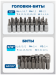 Набор инструментов 1/4"  1/2", 94пр. (6-гран) 60767 Sch-4941-5