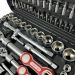 Набор инструментов 108 предмета 1/4"&3/8"&1/2" (6-гран.)(4-32мм) + телескоп трещотка FP056 FP-108ABC
