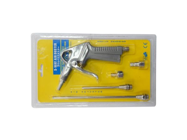 Пистолет обдувочный с комплектом сопел 3 предмета 7470        DG-12-K