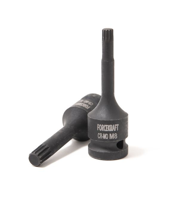 Головка-бита SPLINE ударная M8,1/2" FORCEKRAFT 27079       FK-24807808MPB