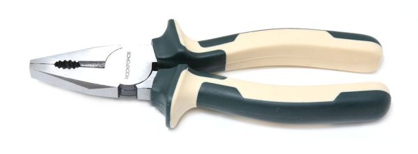 Плоскогубцы комбинированные Cr-V 7''-175мм, в блистере 26356       RF-611175