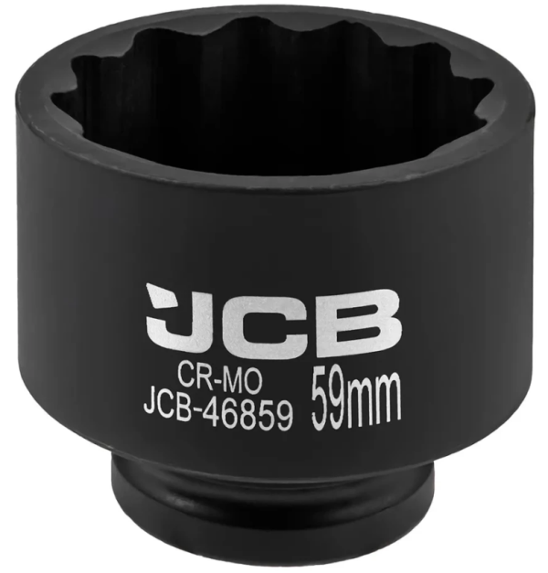 Головка ударная 59мм (12гр.), 3/4" 61042 JCB-46859