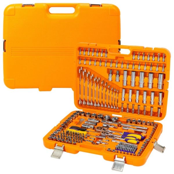 Набор инструментов в пластиковом кейсе (216 предметов) 58198 MT-38841