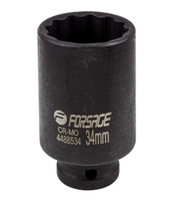 Головка ударная глубокая 34мм (12гр.), 1/2" 54932 F-4488534