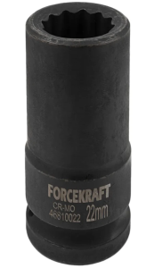 Головка ударная глубокая 3/4'', 22мм (12гр.) 58421 FK-46810022