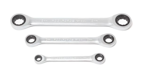 Ключ накидной трещоточный 12х13мм 28387       RF-7571213M