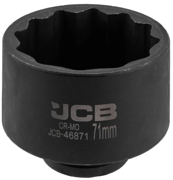 Головка ударная 3/4", 71мм (12гр.) 65601 JCB-46871