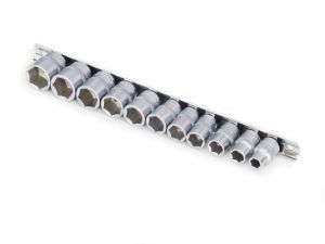 Набор головк 11пр., 3/8'' 6-гр. (8, 10 -19мм)на планке 3595        RF-3111-5