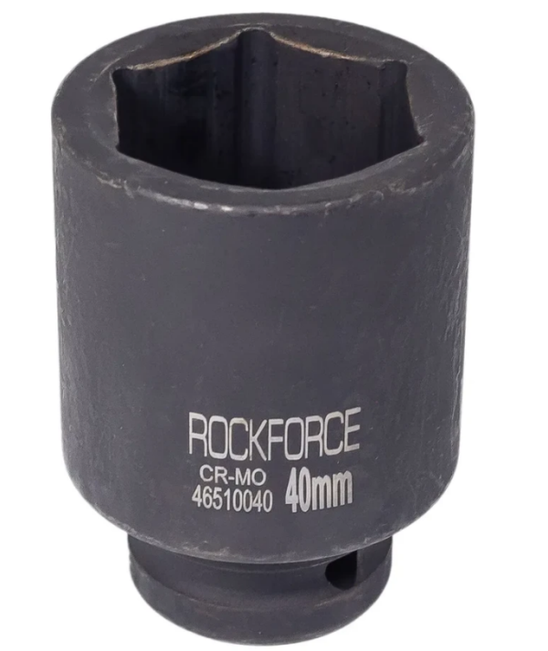 Головка ударная глубокая 40мм 1'' (6гр.) 51000 RF-48510040