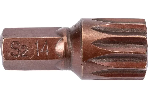 Бита 12-лучевая SPLINE M14х30ммL, 5/16 50298 F-1563014 Premium