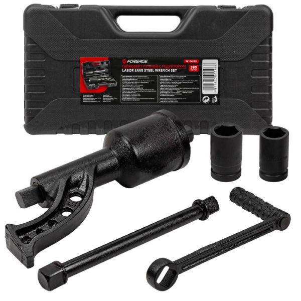 Гайковерт ручной с редуктором 1''(Головки-32мм и 33мм, длина-380мм, передаточное число 1:78, 7800 Н/ 51066 F-34114103