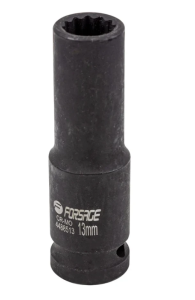 Головка ударная глубокая 13мм (12гр.), 1/2" 54911 F-4488513