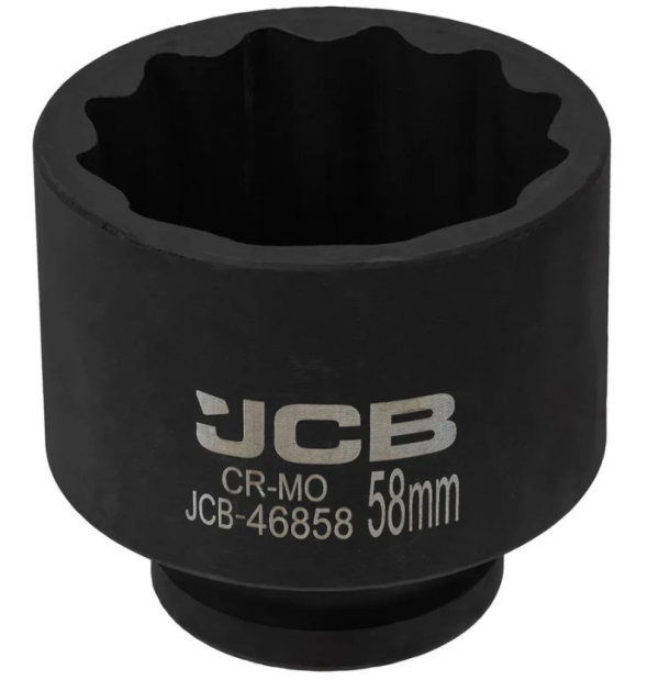 Головка ударная 3/4", 58мм (12гр.) 60611 JCB-46858